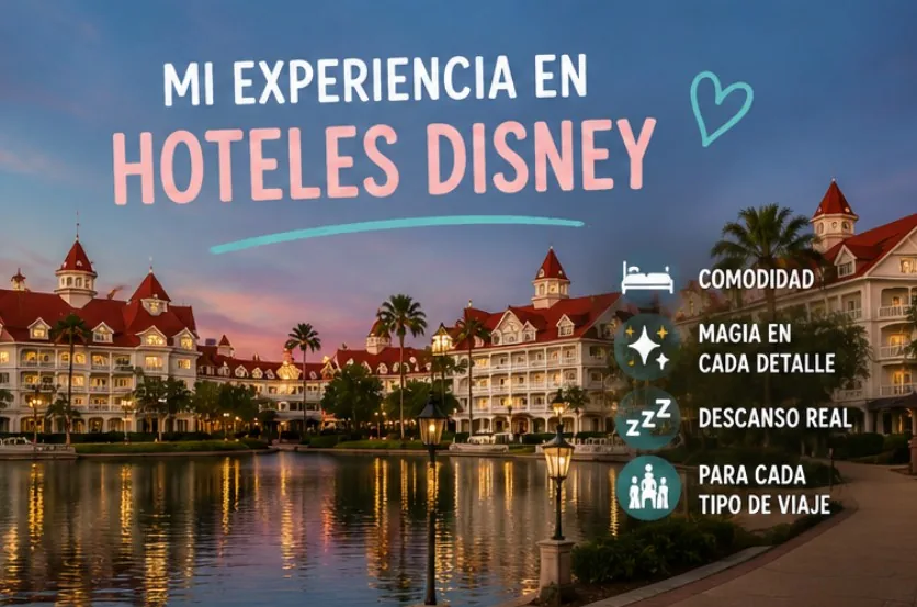 Mi experiencia en hoteles Disney 🏨✨